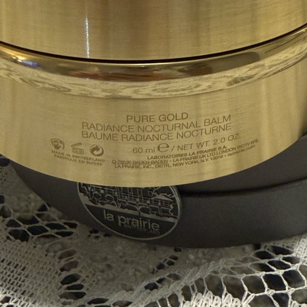 NEW La Prairie Pure Gold Nocturnal Balm Full Size - Picture 9 of 11